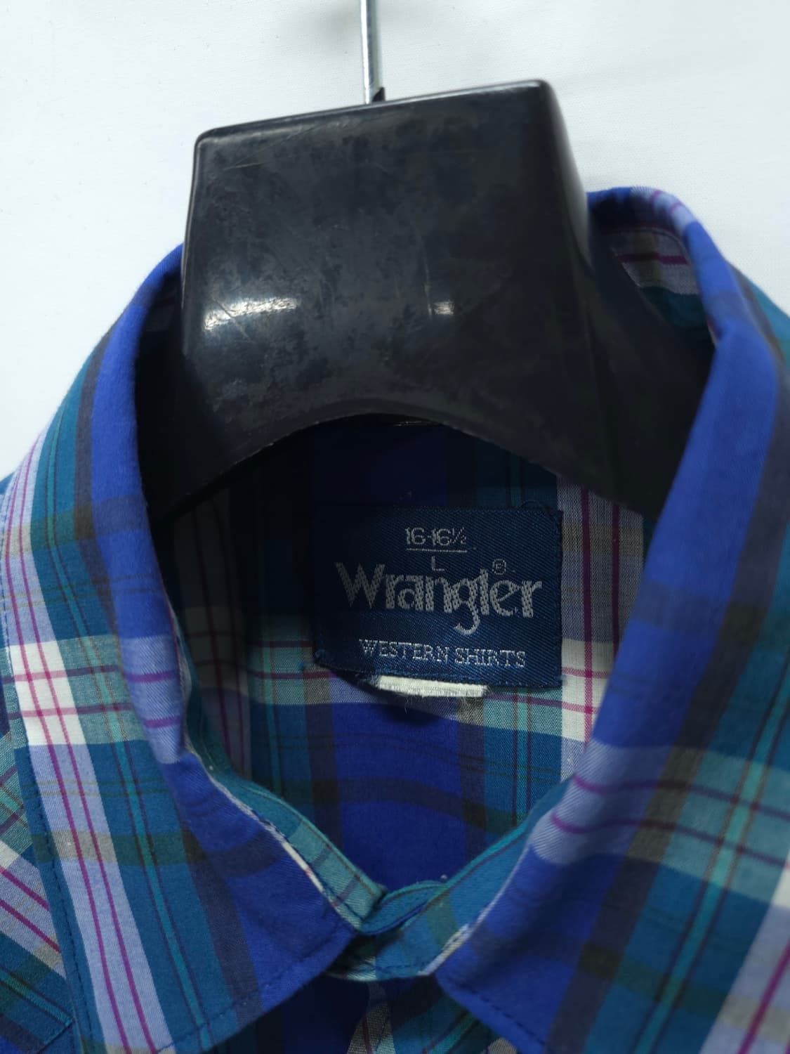 랭글러(Wrangler) 빈티지 웨스턴 반팔 셔츠  상품이미지4