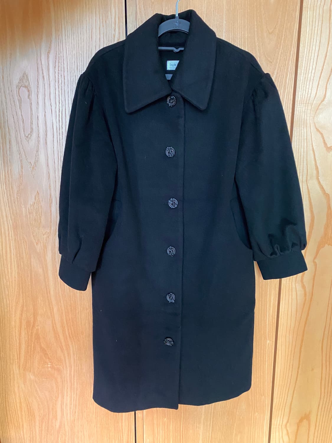 [소피앤테일러] 하프코트 블랙 상품이미지1