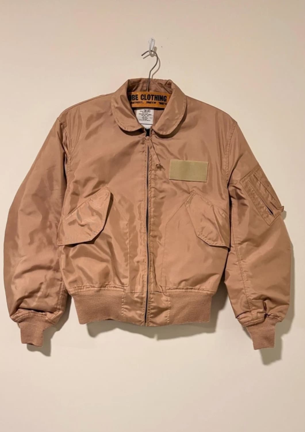 [민트급] 미군 오리지널 cwu-36p 사막 데저트 탄 M 항공자켓 상품이미지1