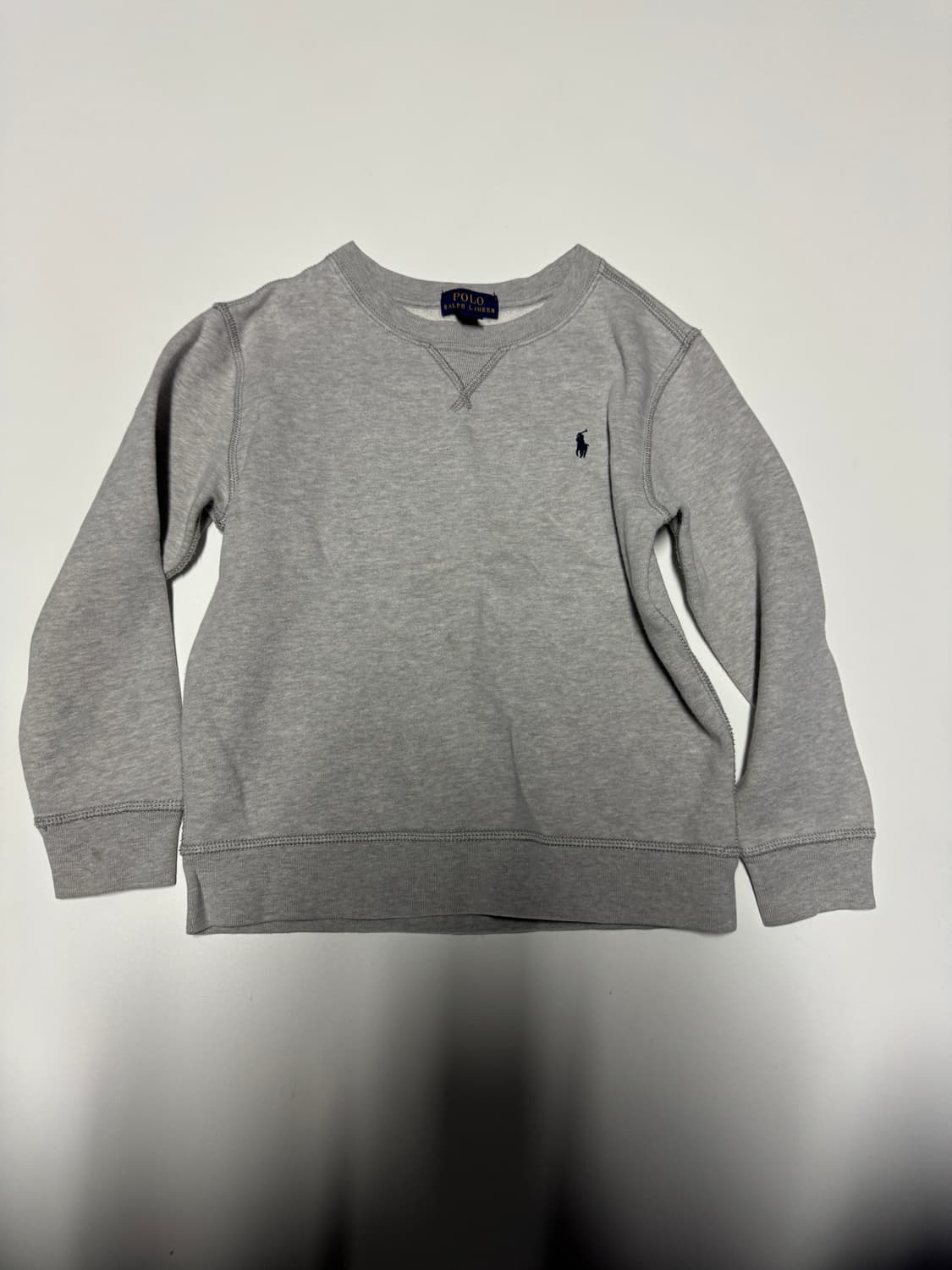 신형 라벨 폴로 랄프로렌 키즈 기모 맨투맨 130 상품이미지1