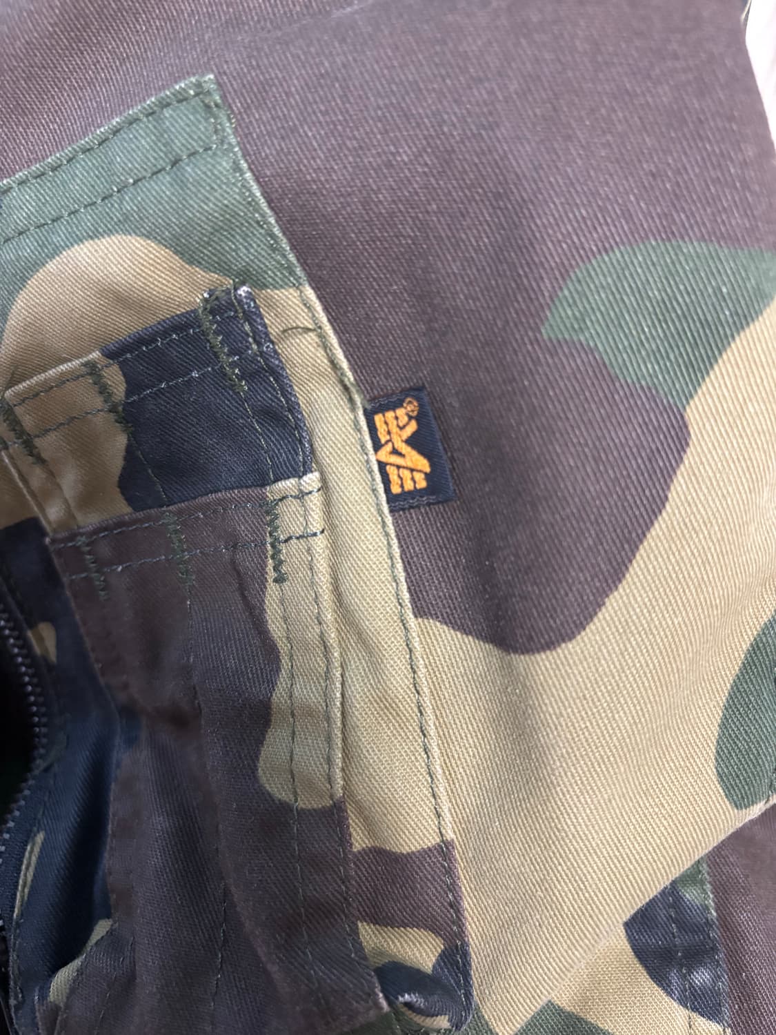 알파 인더스트리 카모 ma-1 상품이미지4