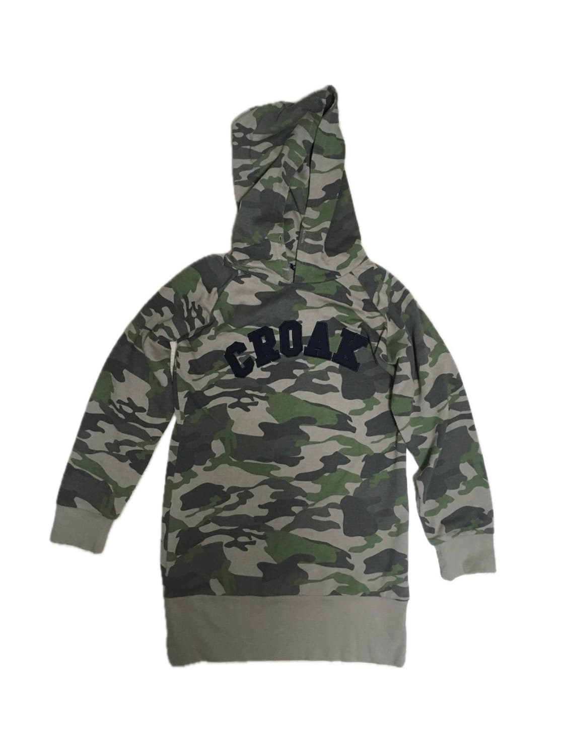 일본 빈티지 카모 플라쥬 후드티 원피스 갸루 와투케 y2k 상품이미지1