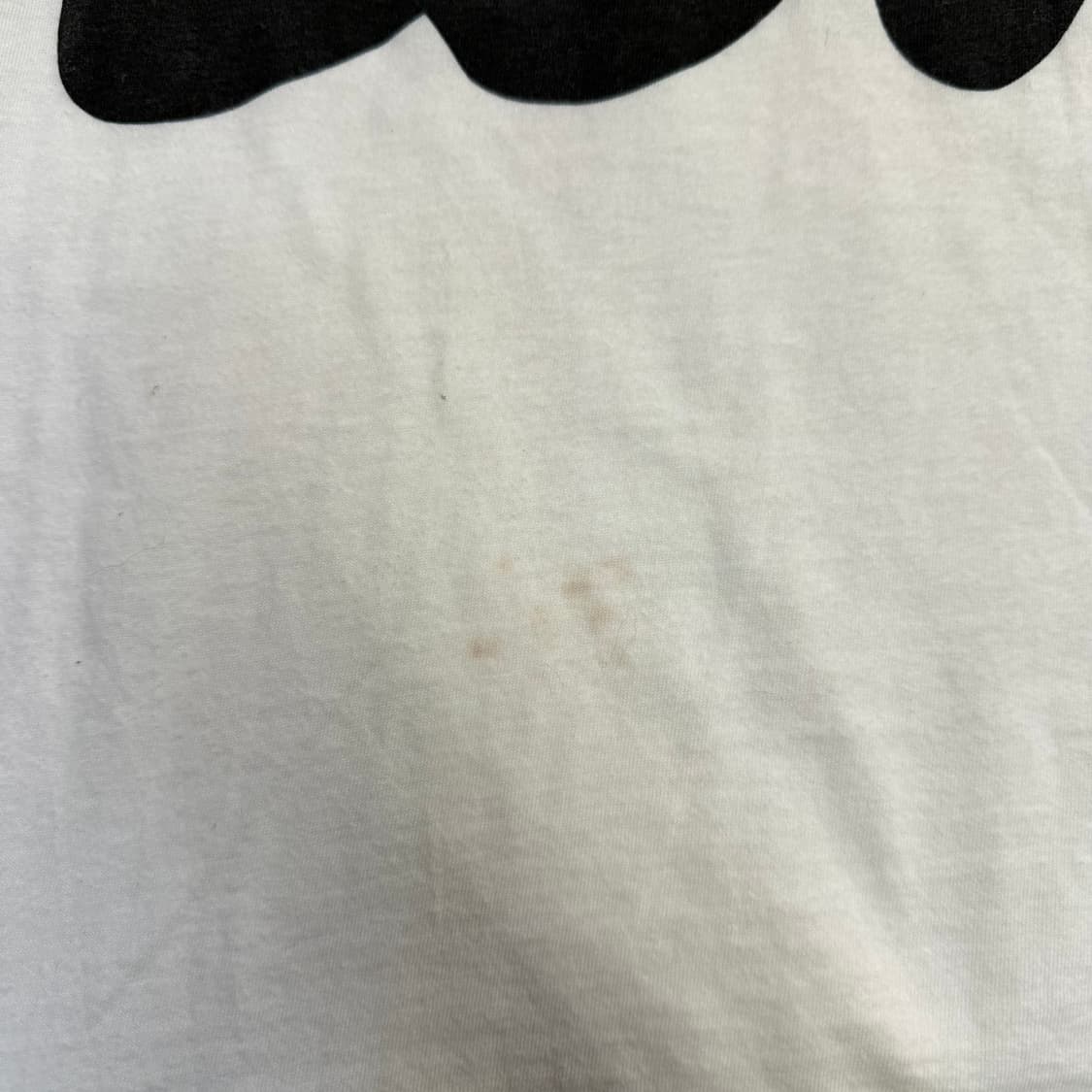 살바토레 페라가모 반팔 티셔츠 빅 로고 프린팅 라운드넥 디테일 화이트 상품이미지8