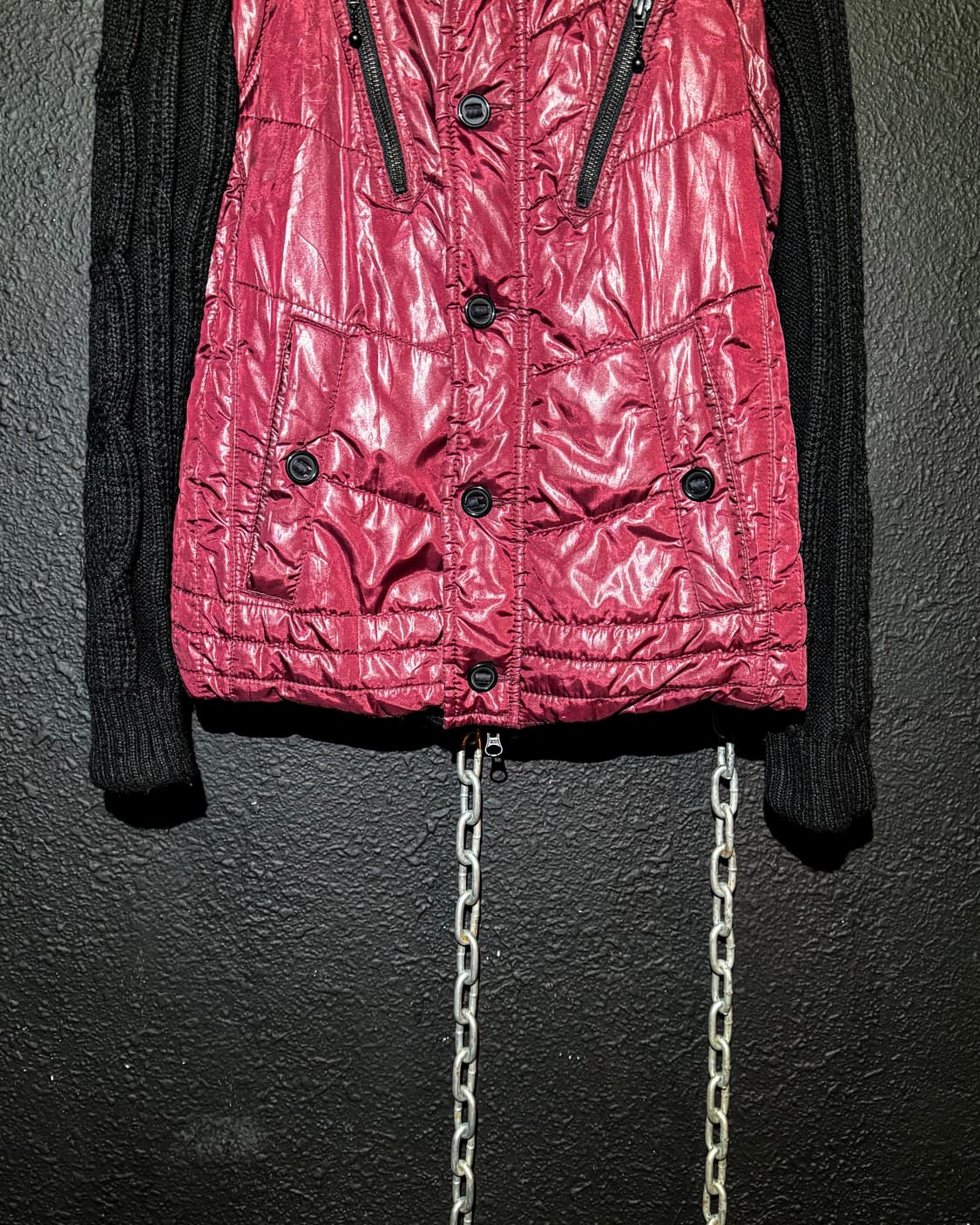 HIDEAWAYS NICOLE – Burgundy Quilted Knit 상품이미지6