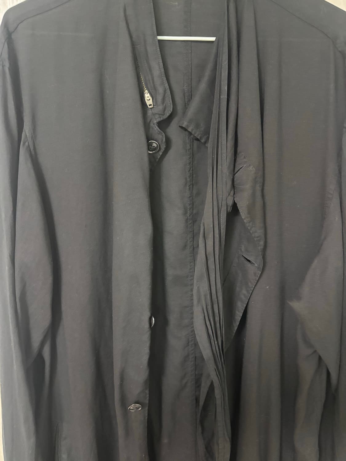 요지야마모토 뿌르옴므 롱셔츠 상품이미지5