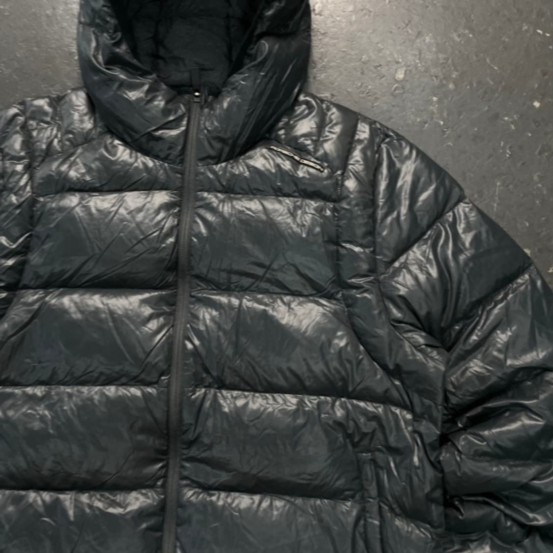 100 아디다스 포르쉐 디자인 유광 패딩  상품이미지2