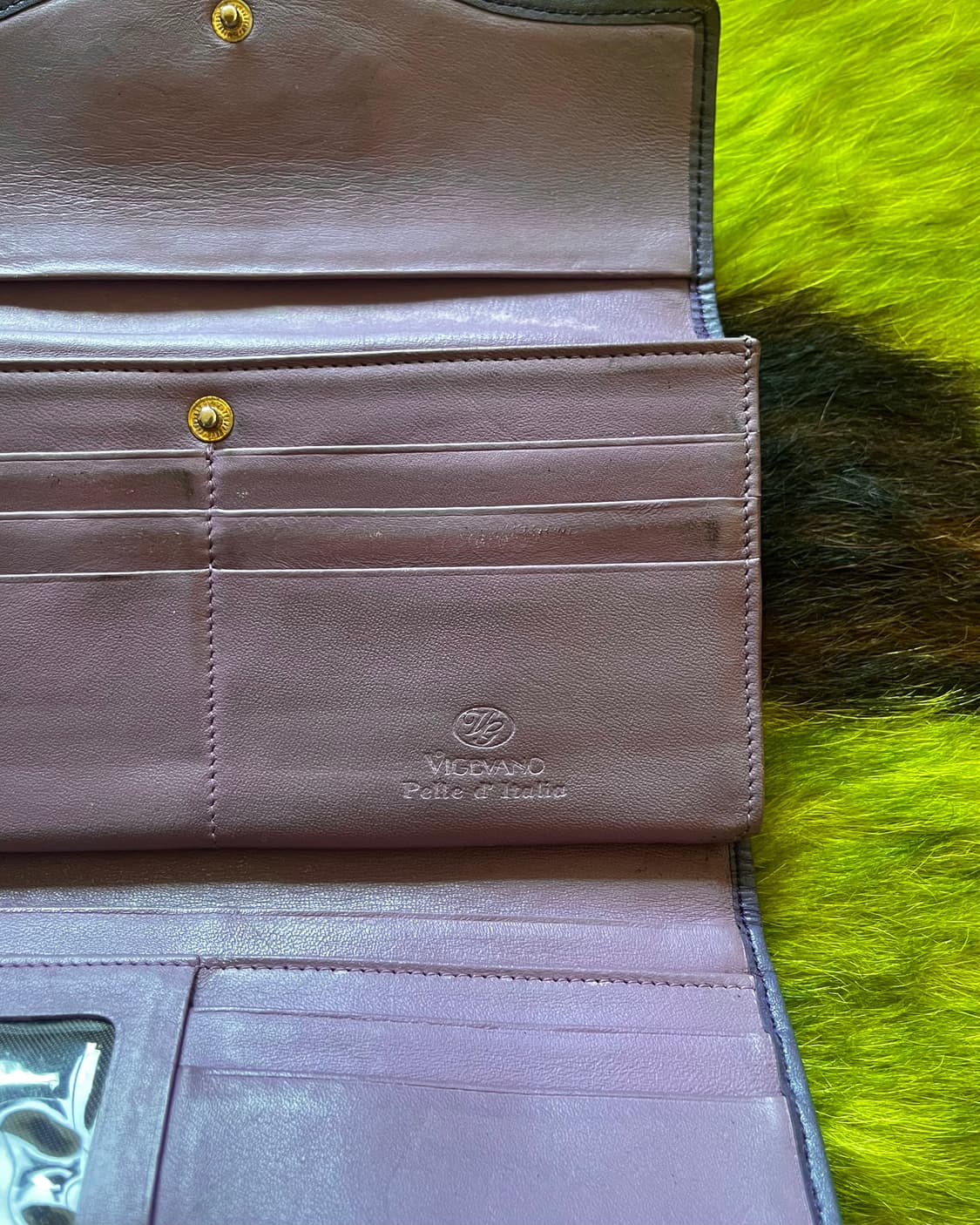 90-00s VIGEVANO Leather Python Wallet 상품이미지6