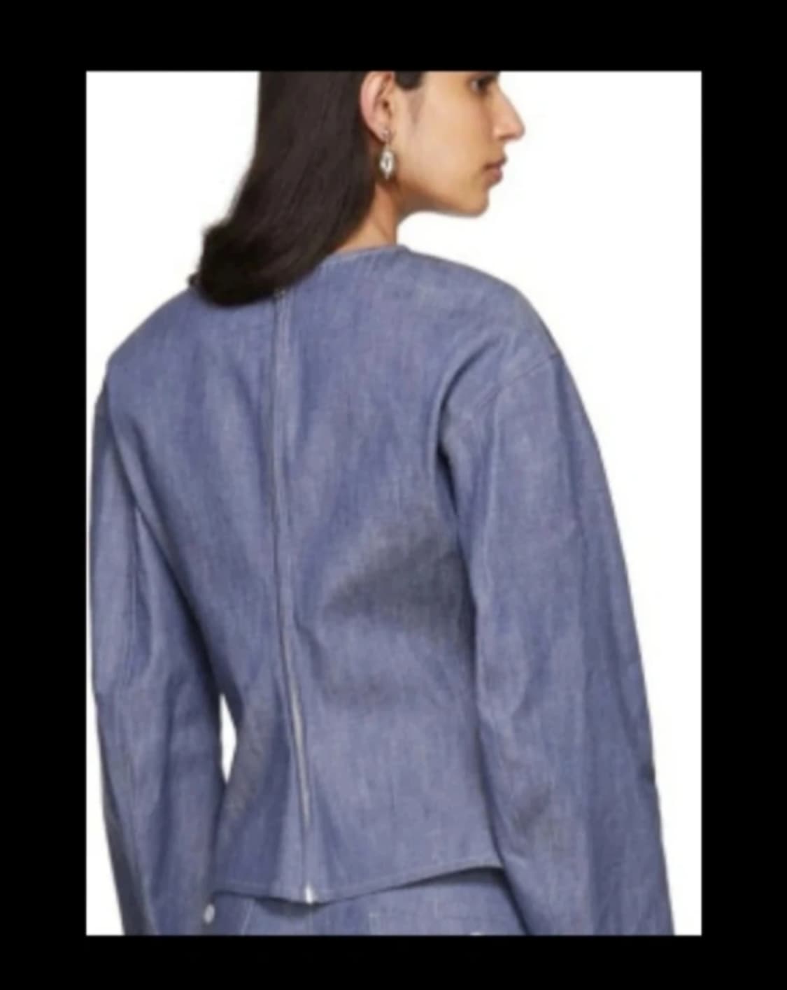 르메르 데님 셔츠 블라우스 lemaire 상품이미지4