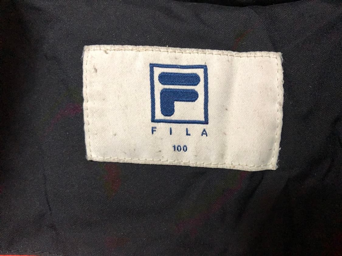 필라국대 국대KOREA 국대선수실착 구스다운 롱패딩자켓 100 상품이미지4