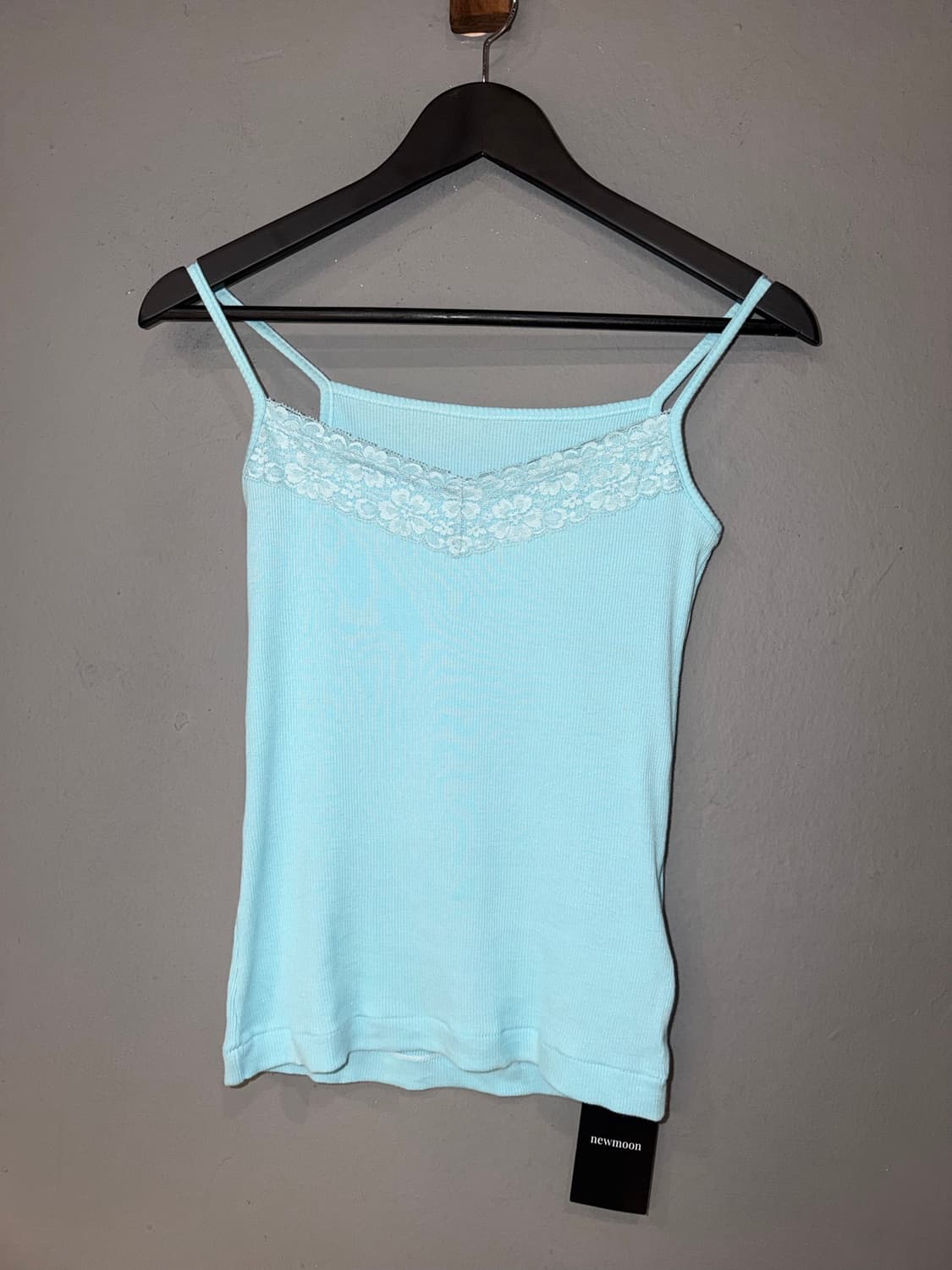 Sky blue lace detail sleeveless 상품이미지5