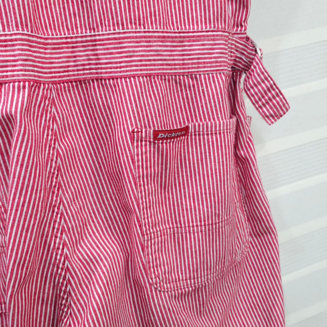 디키즈 스트라이프 점프수트- 실측확인 상품이미지8