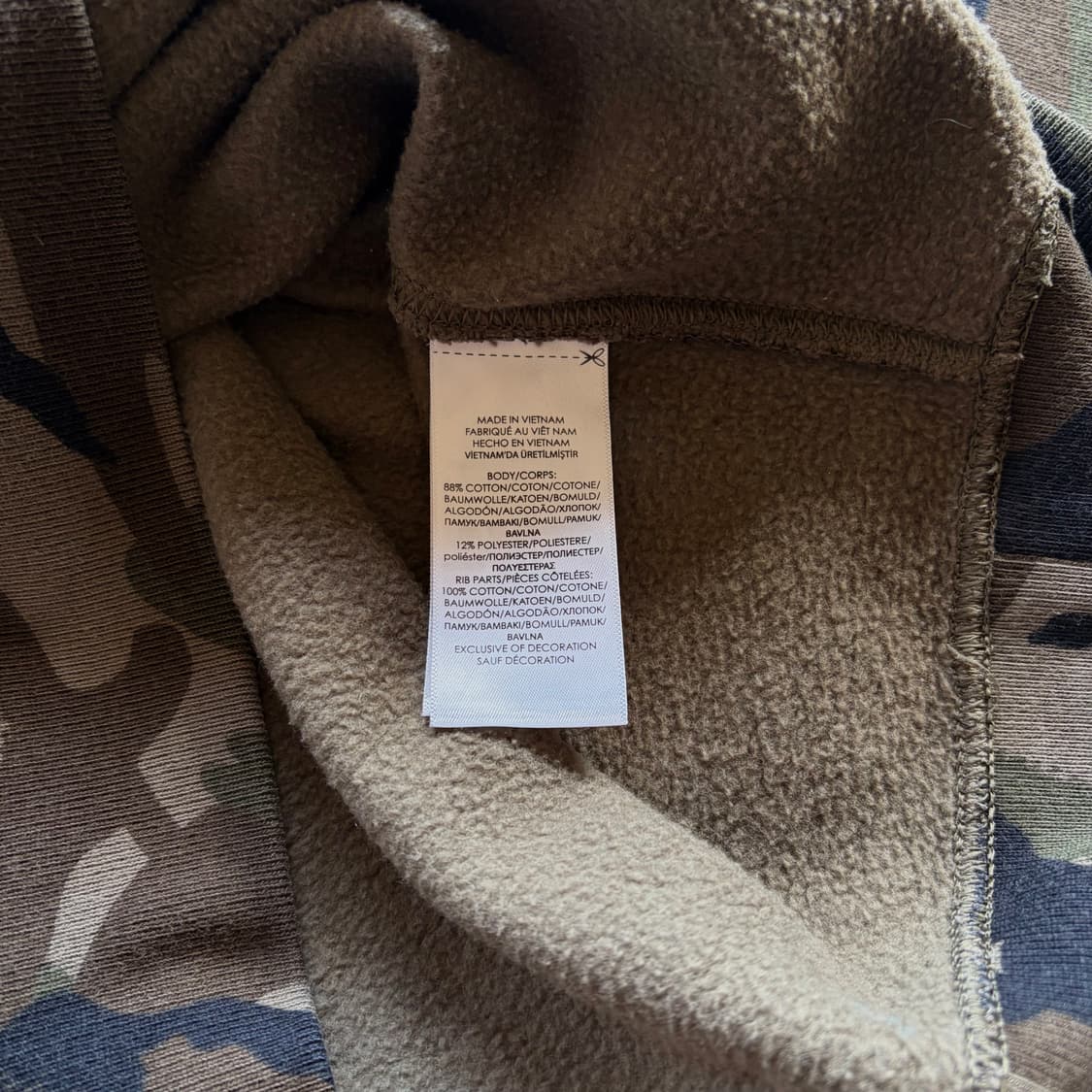 [L]폴로 랄프로렌 카모플라쥬 기모 맨투맨  상품이미지7