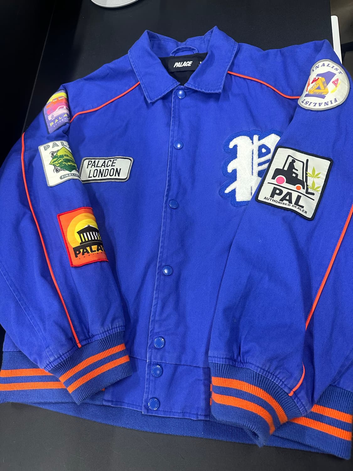 팔라스 패치 코튼 봄버 로얄 블루 상품이미지4