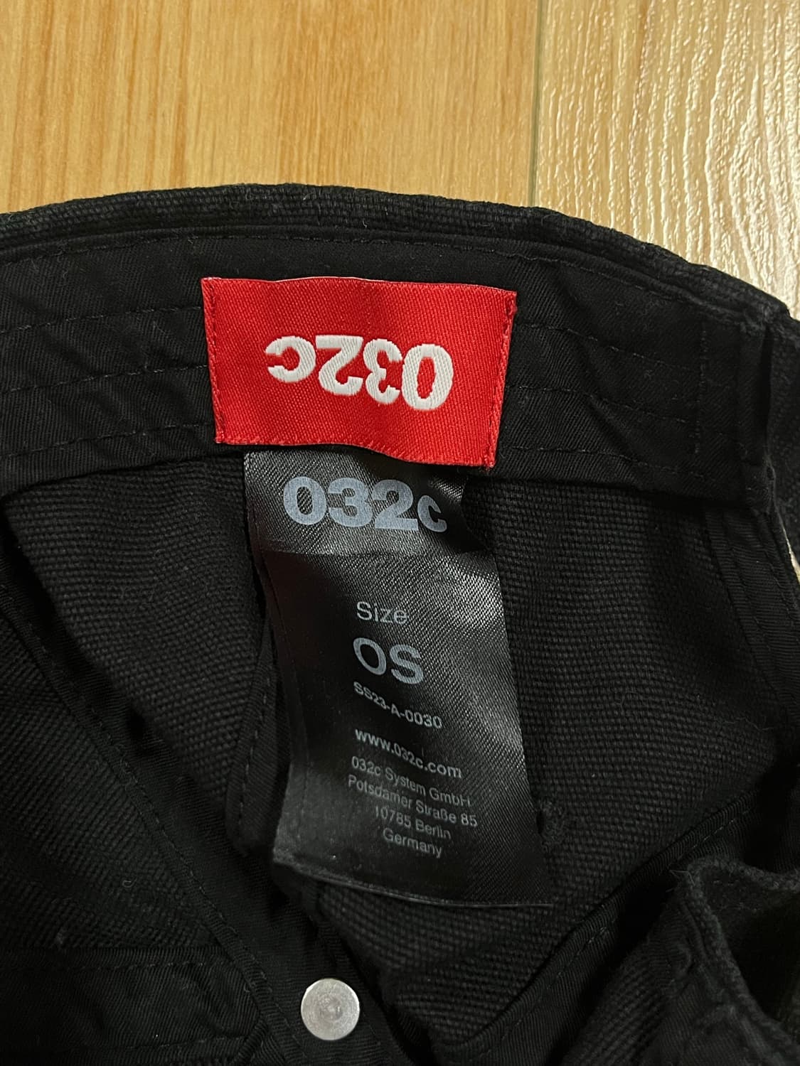 032c zipper cap 상품이미지4