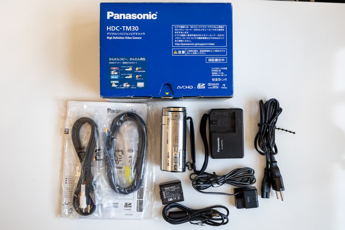 Panasonic HDC-TM30-S / 빈티지 디지털 캠코더 상품이미지9