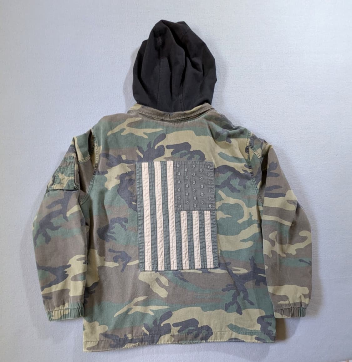 알파 인더스트리 우드랜드 카모 후드 야상 상품이미지1