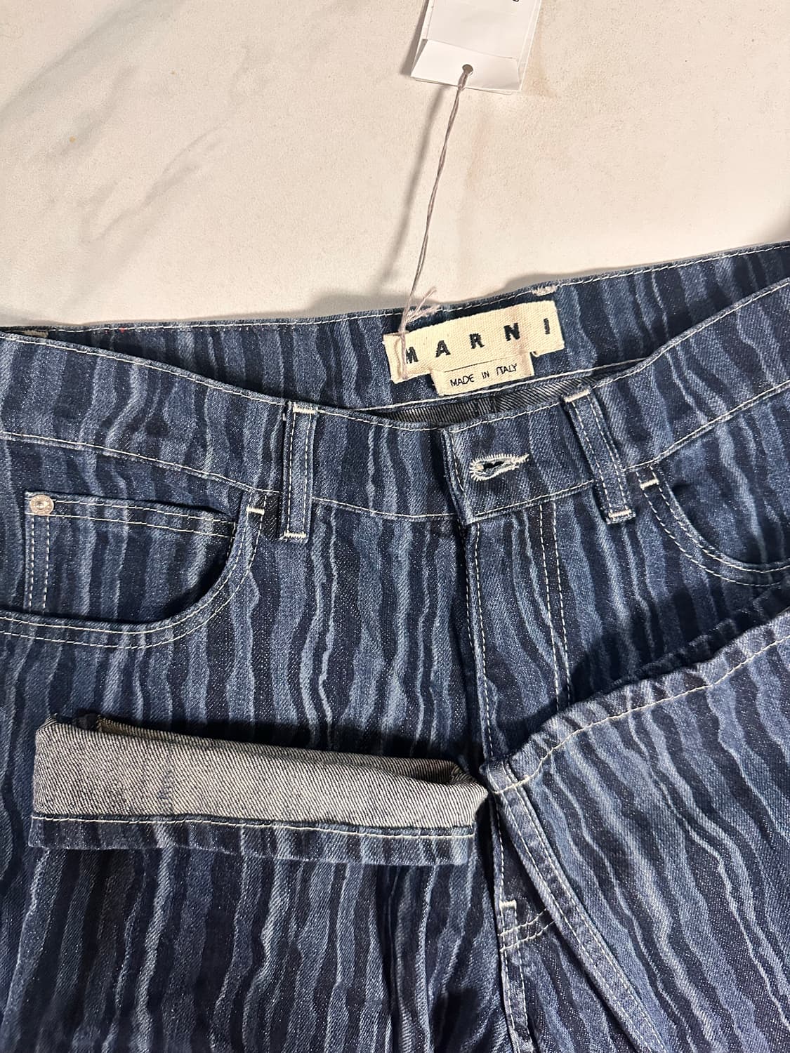 마르니 marni 포니 스트라이프 데님 32 상품이미지3