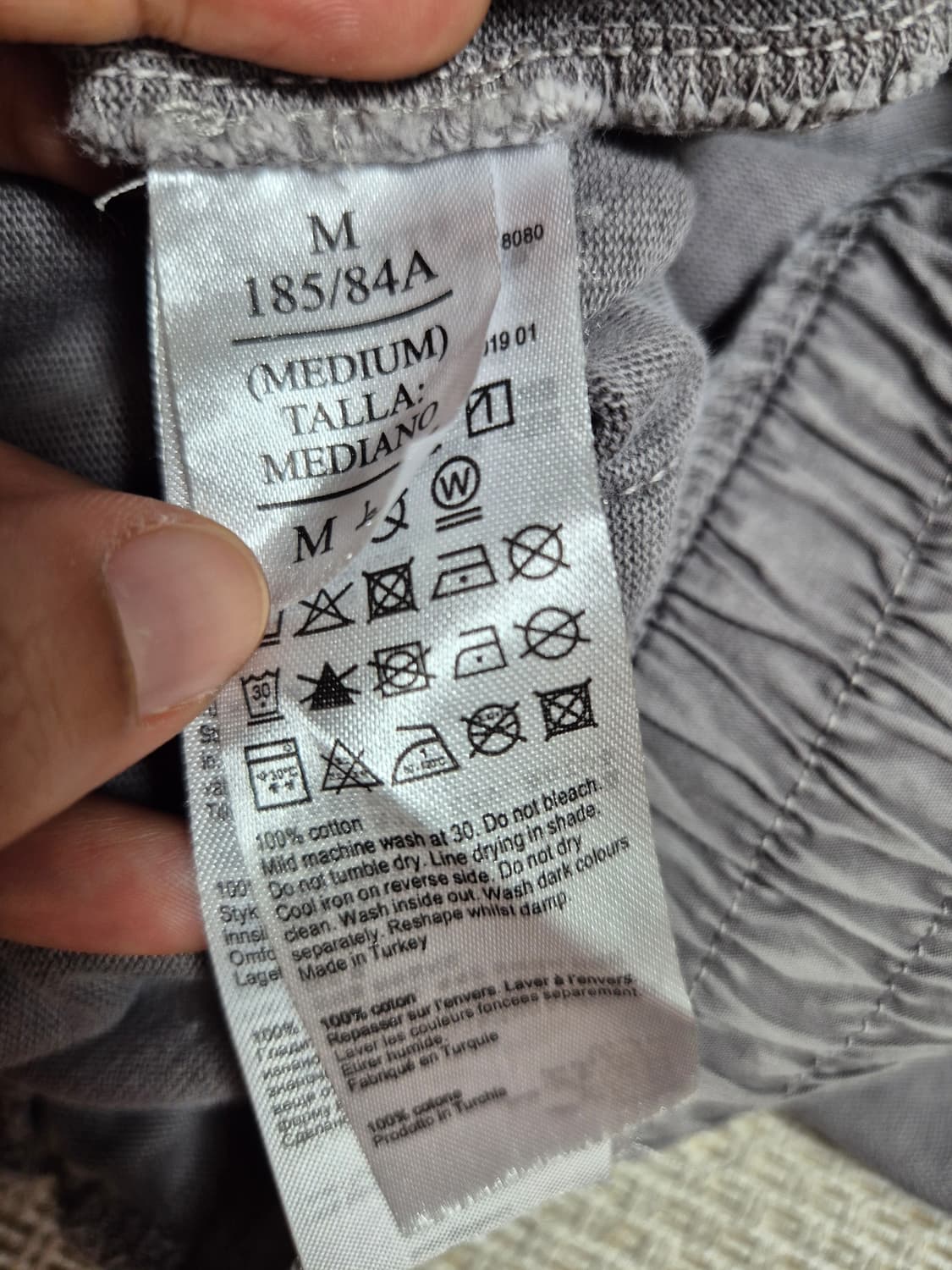올세인츠 피그먼트 반바지 숏팬츠 M 밴딩반바지 남성 상품이미지6