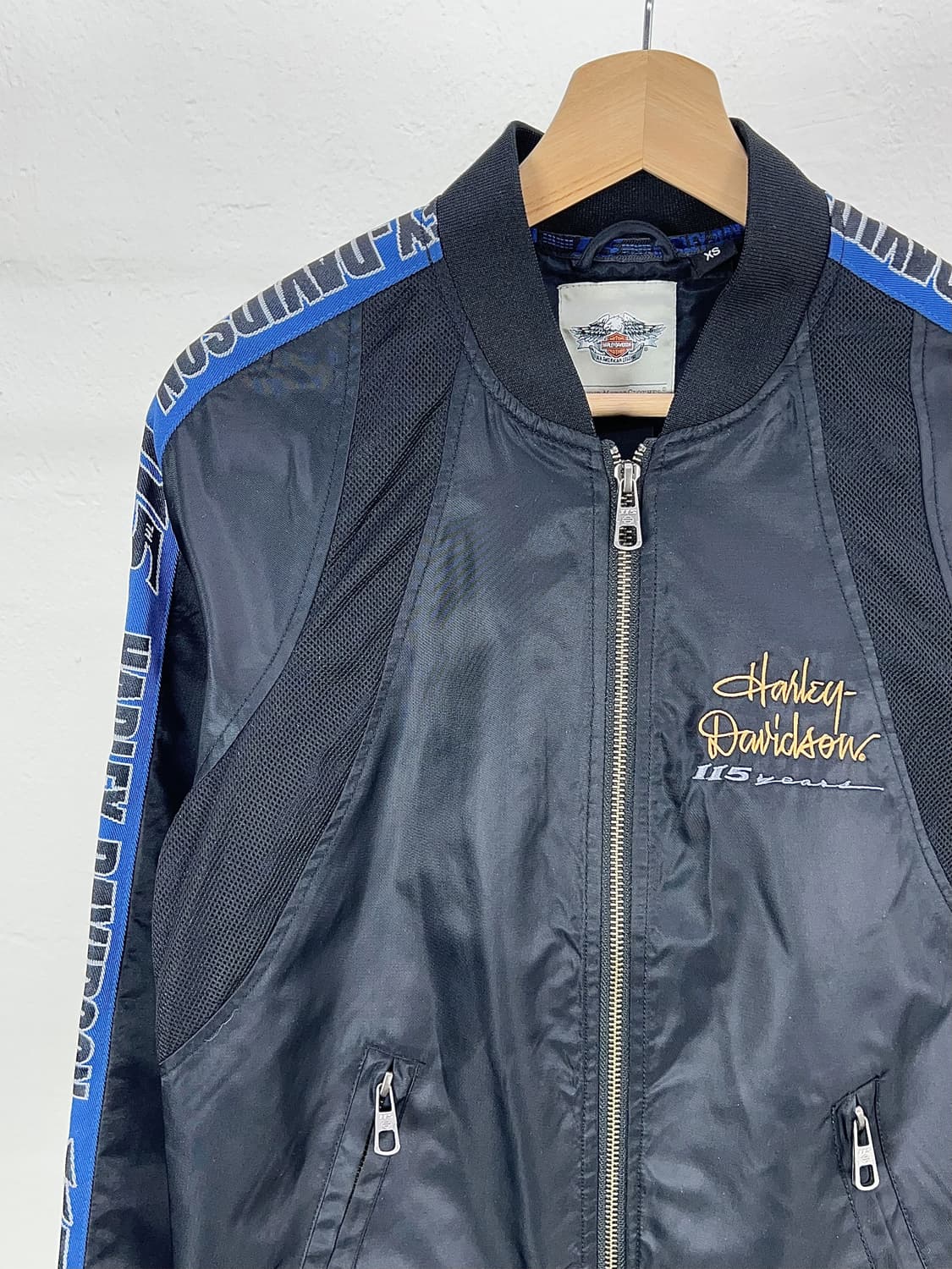 할리데이비슨 115th 유니버셜 나일론 봄버 레이싱 자켓 상품이미지2