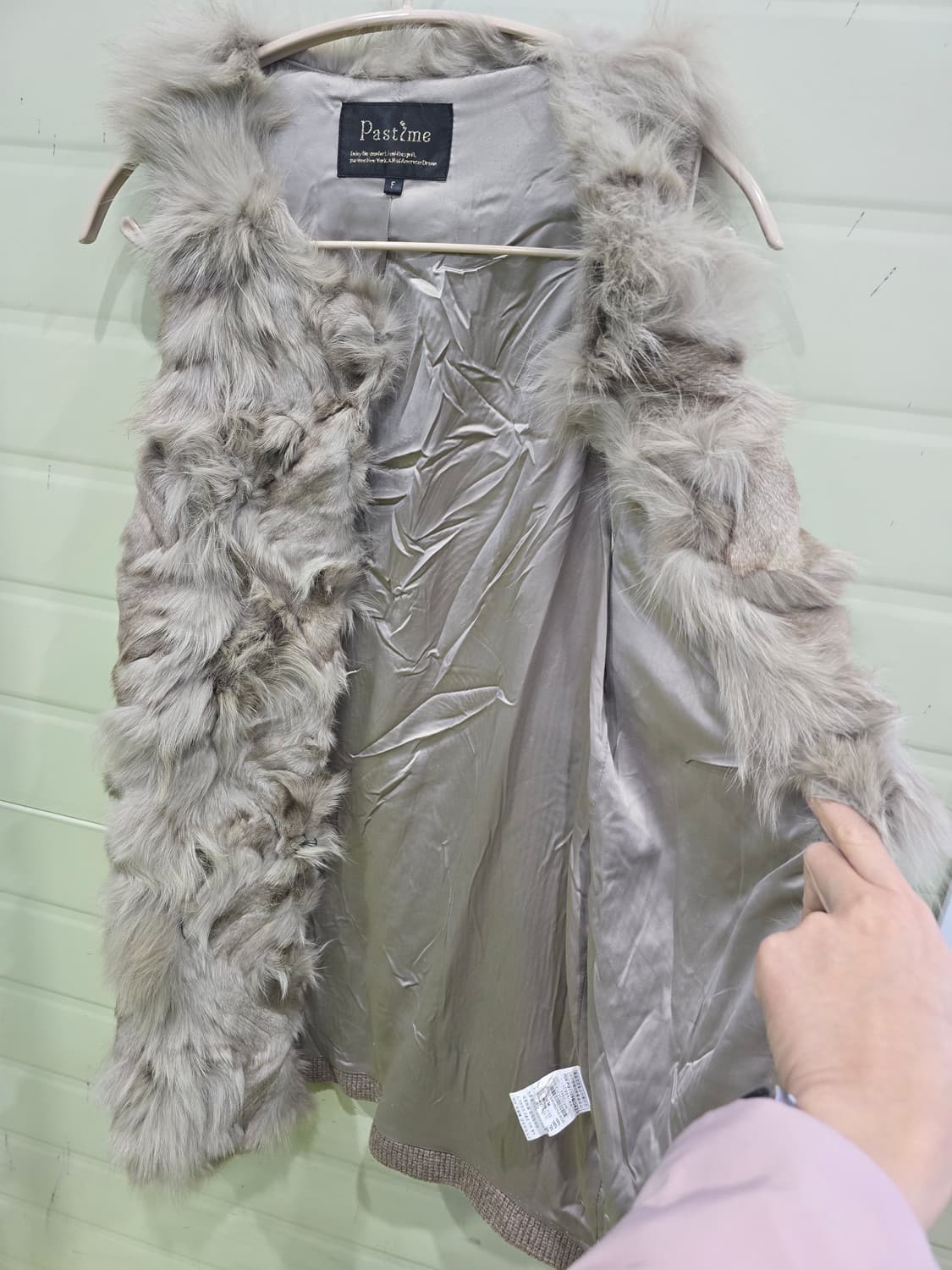 Pastime 퍼 베스트 조끼 상품이미지4