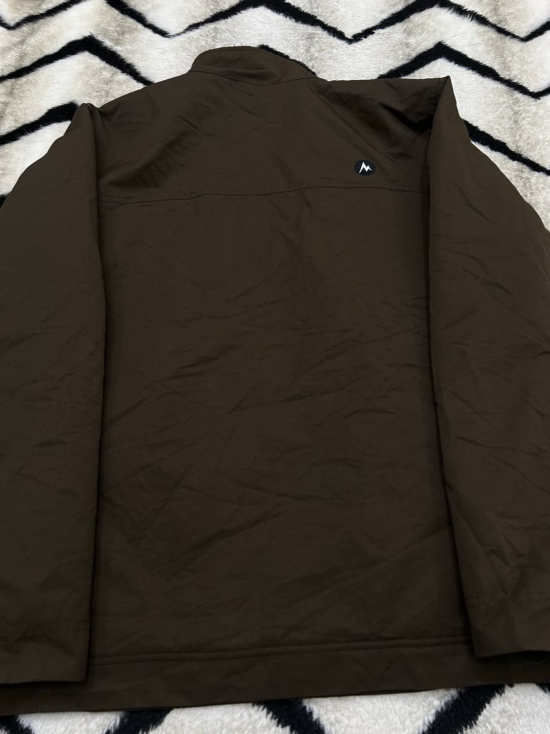 [실측XL]마모트 나일론 자켓/안감양털/브라운 상품이미지5