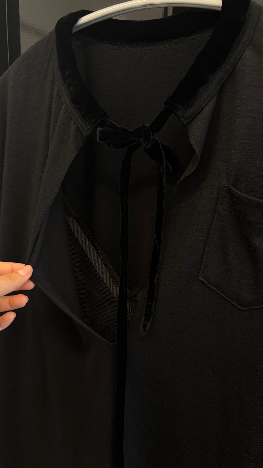 Sacai lace layered top set 상품이미지6