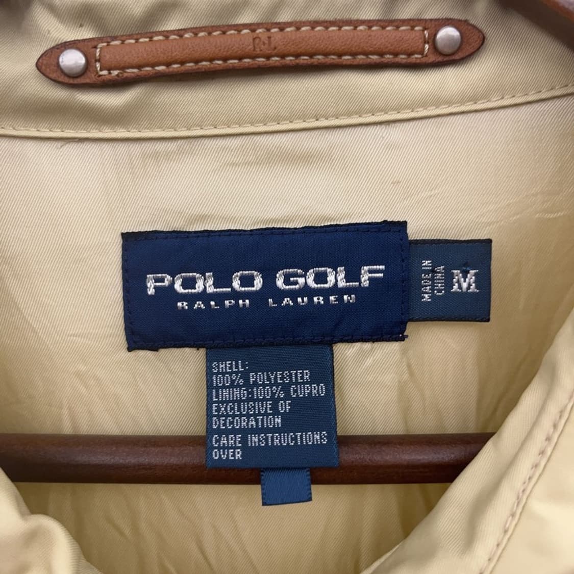 폴로 랄프로렌 골프 모던 캐주얼 바람막이 스윙톱 자켓 M C09661 상품이미지5