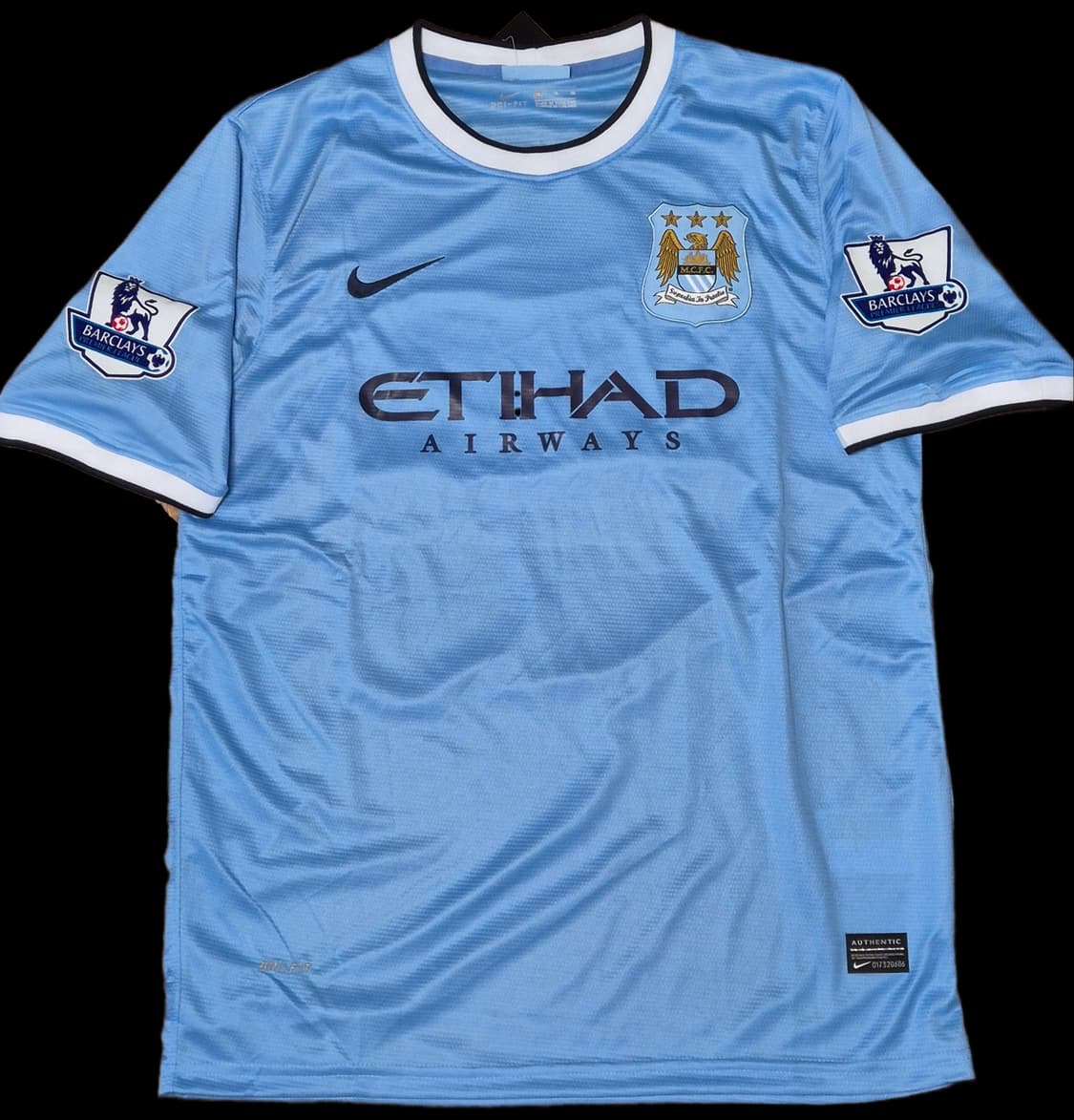 13-14 맨시티 홈 야야 투레 유니퐁 XL 레플리카 상품이미지2