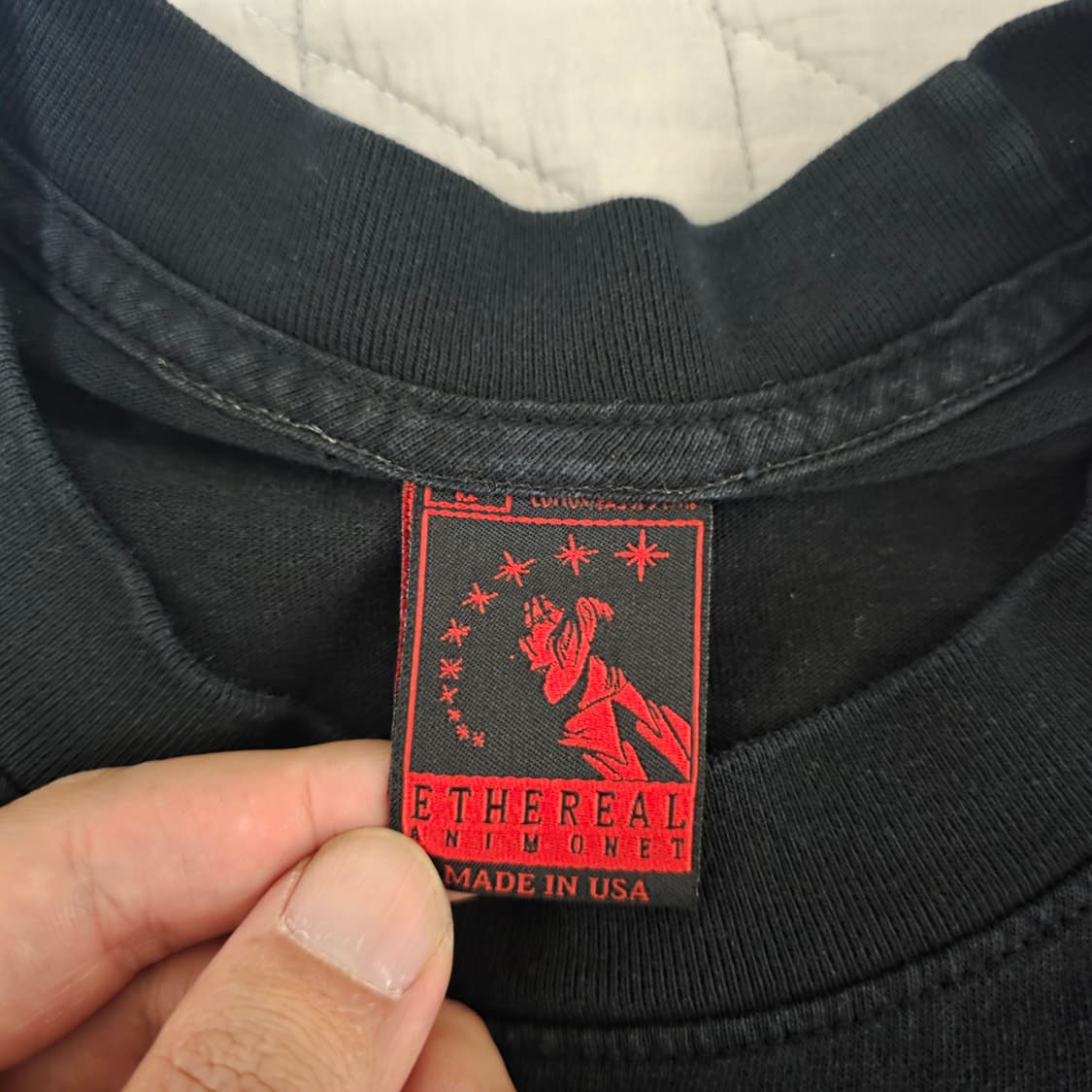 [XXL] 우로츠키동자 토시오 마에다 부틀렉 이더리얼 블랙 롱슬리브 상품이미지7