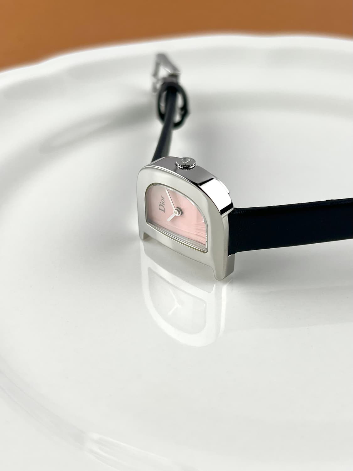 DIOR Lady D line pink shell watch 상품이미지2