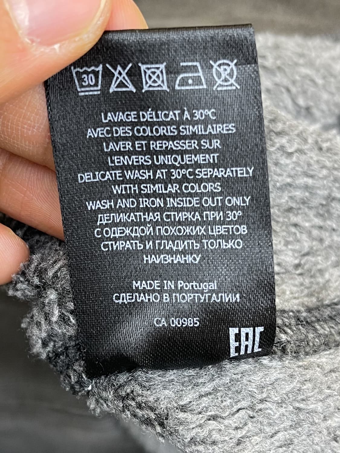 이자벨 마랑 21ss 마이크 벨벳 로고 스웻셔츠 상품이미지9