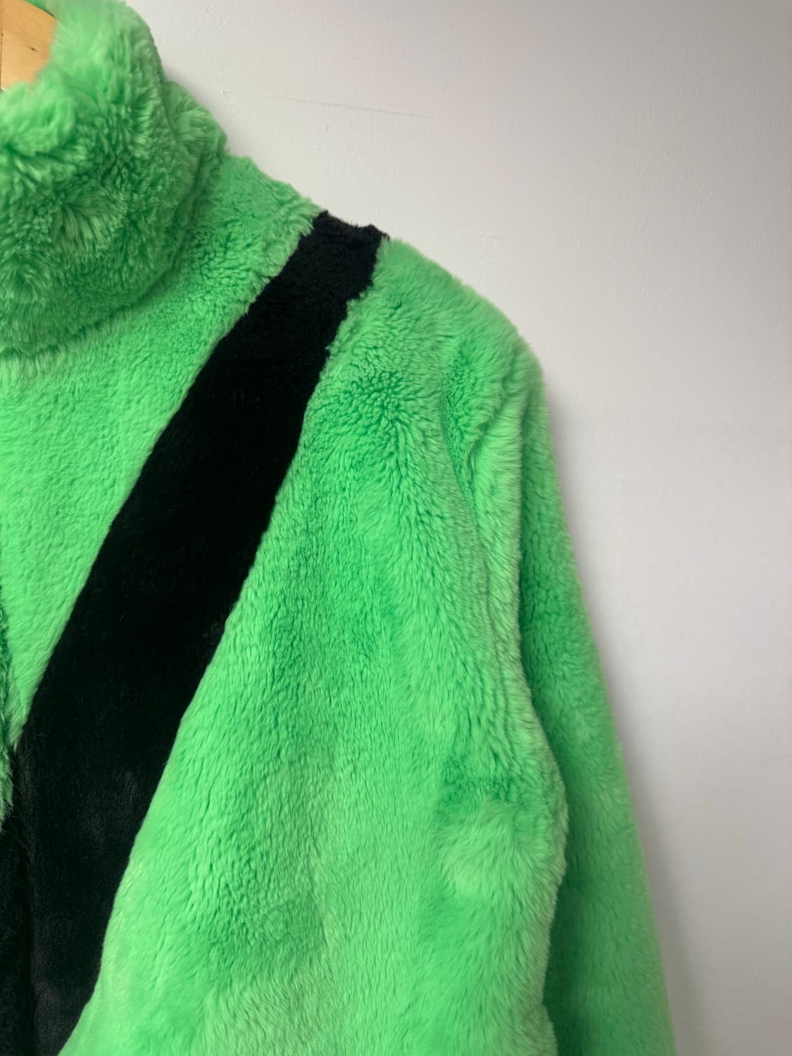 나이키 빅 스우시 플러시 후리스 뽀글이 풀 집 자켓 퍼 자켓S 상품이미지4