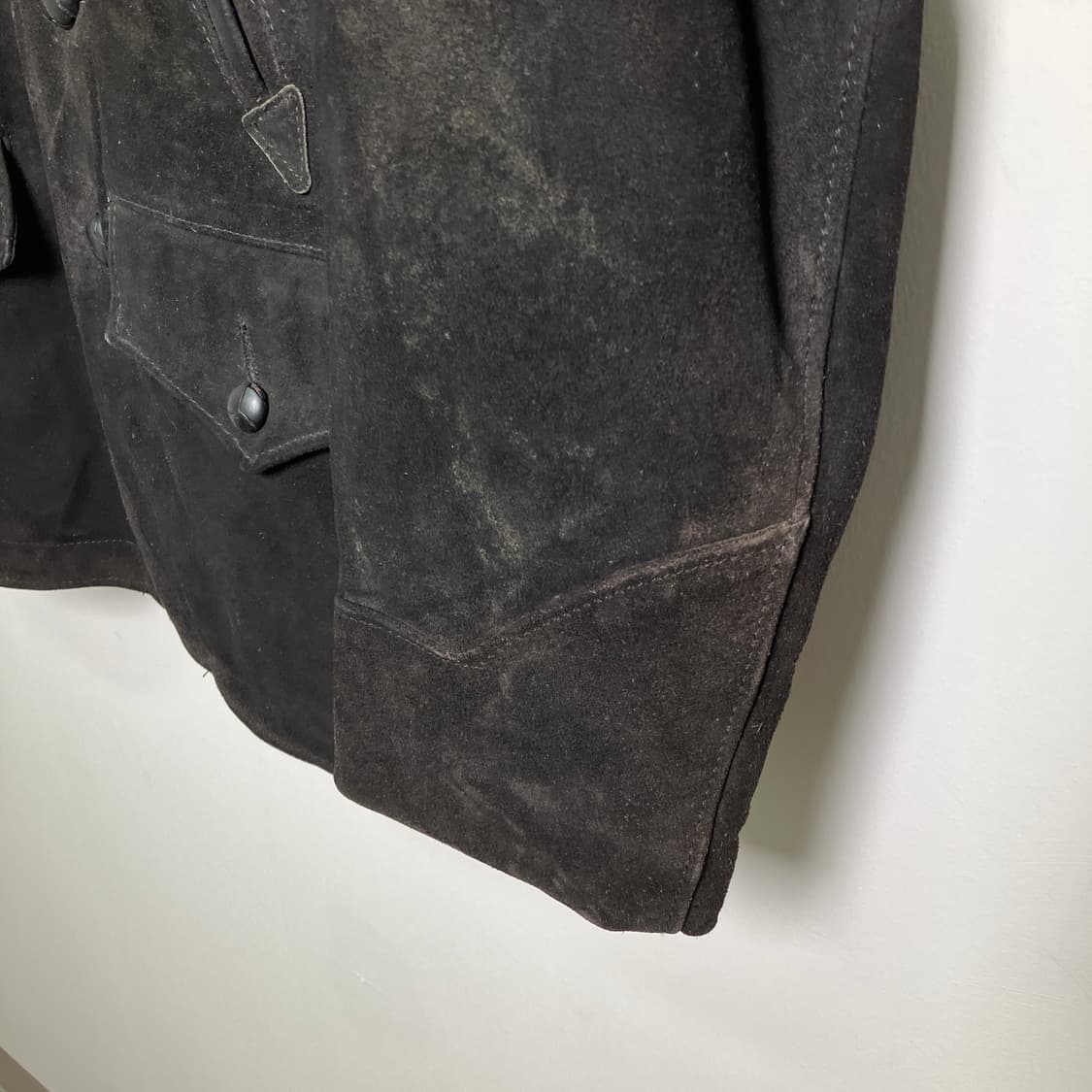 80's Schott 쇼트 웨스턴 렌처 스웨이드 자켓 38 상품이미지10