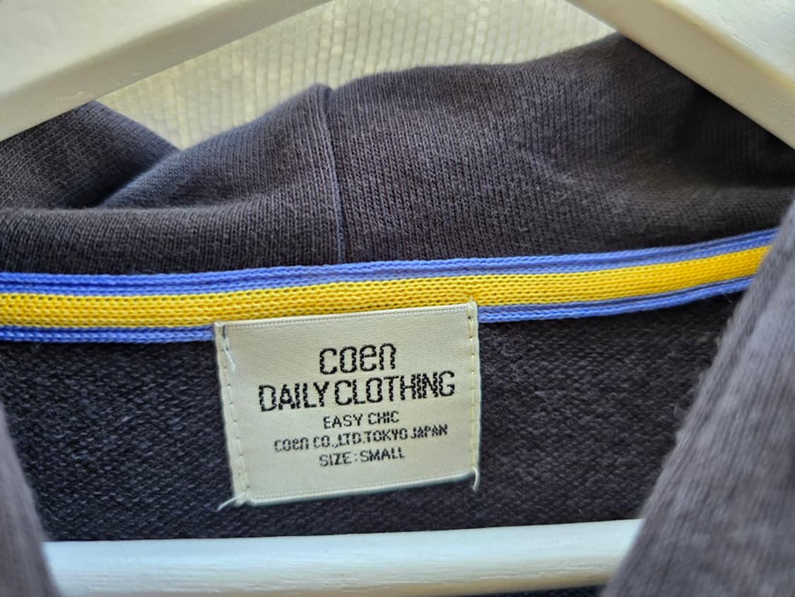 코헨 먹색 후드집업 상품이미지4