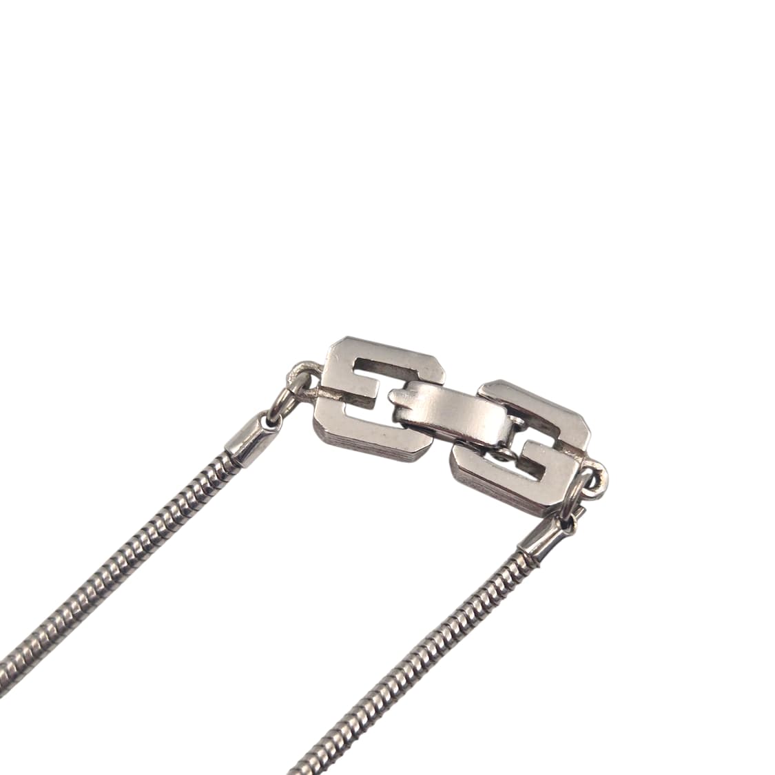 76s 지방시 비쥬 코스튬 네이비 쉘 목걸이 상품이미지4