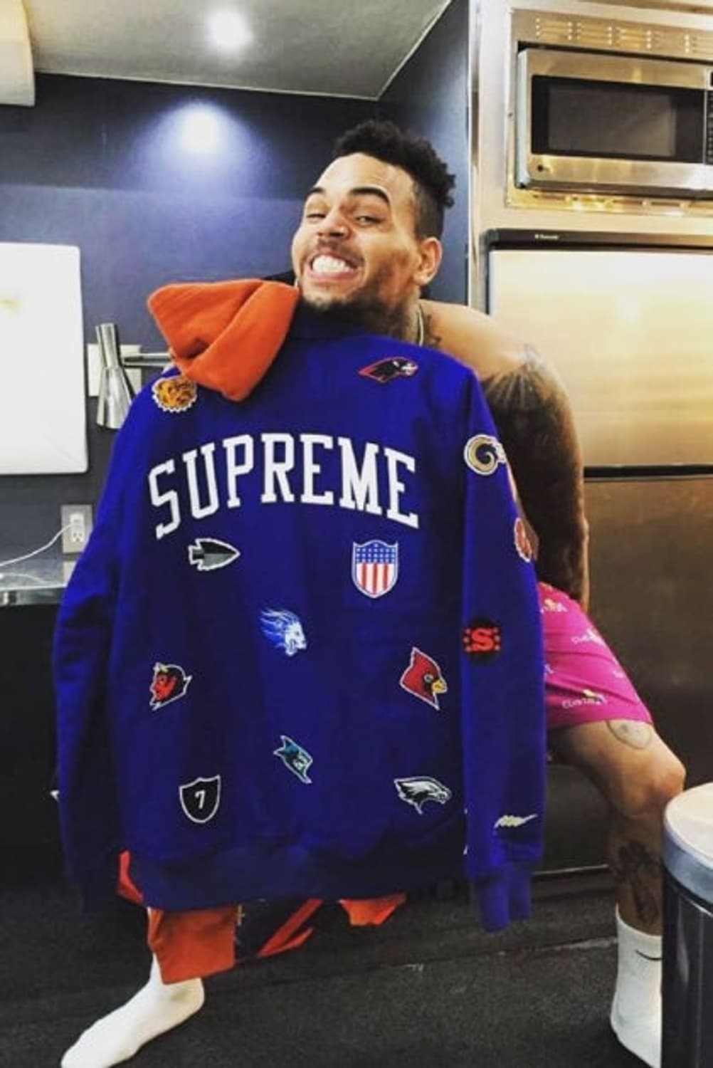 슈프림 NFL 프랜차이즈 바시티 자켓 상품이미지2