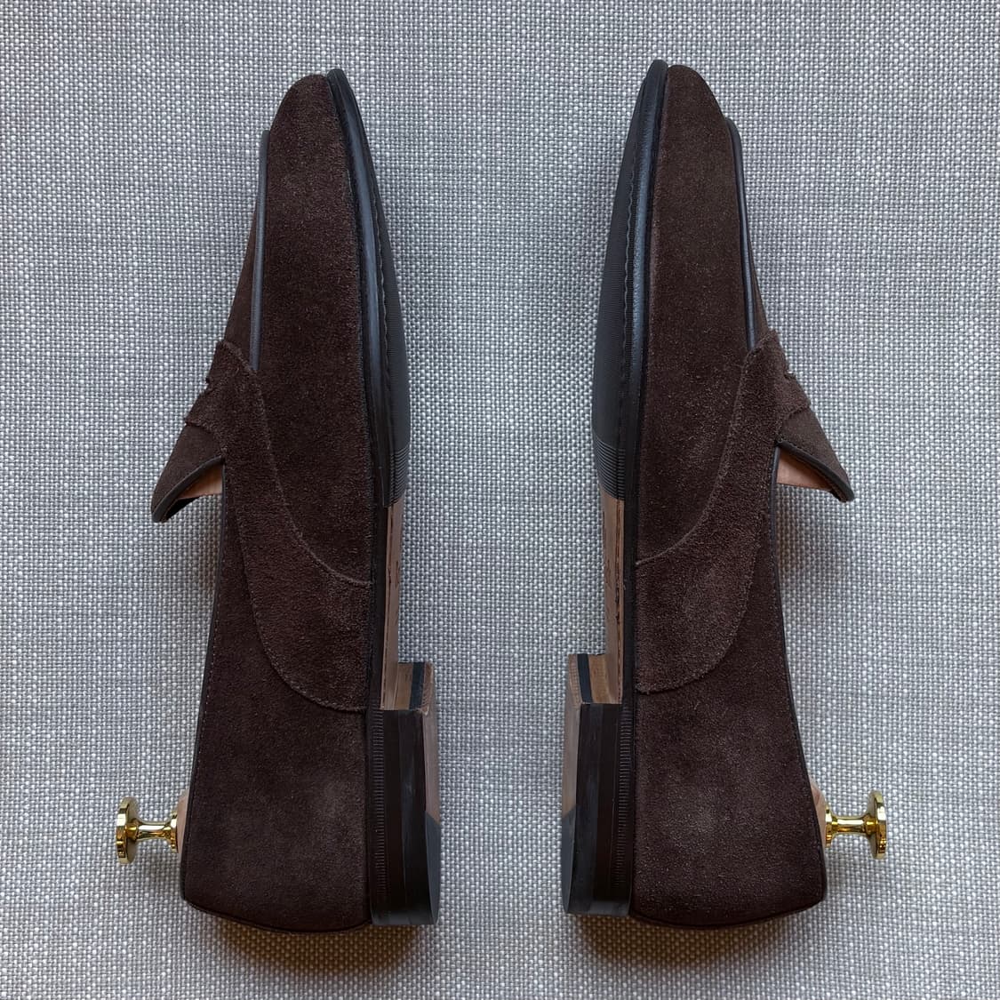 [260] BERWICK 4952 스웨이드 풀스트랩 페니 로퍼 상품이미지5