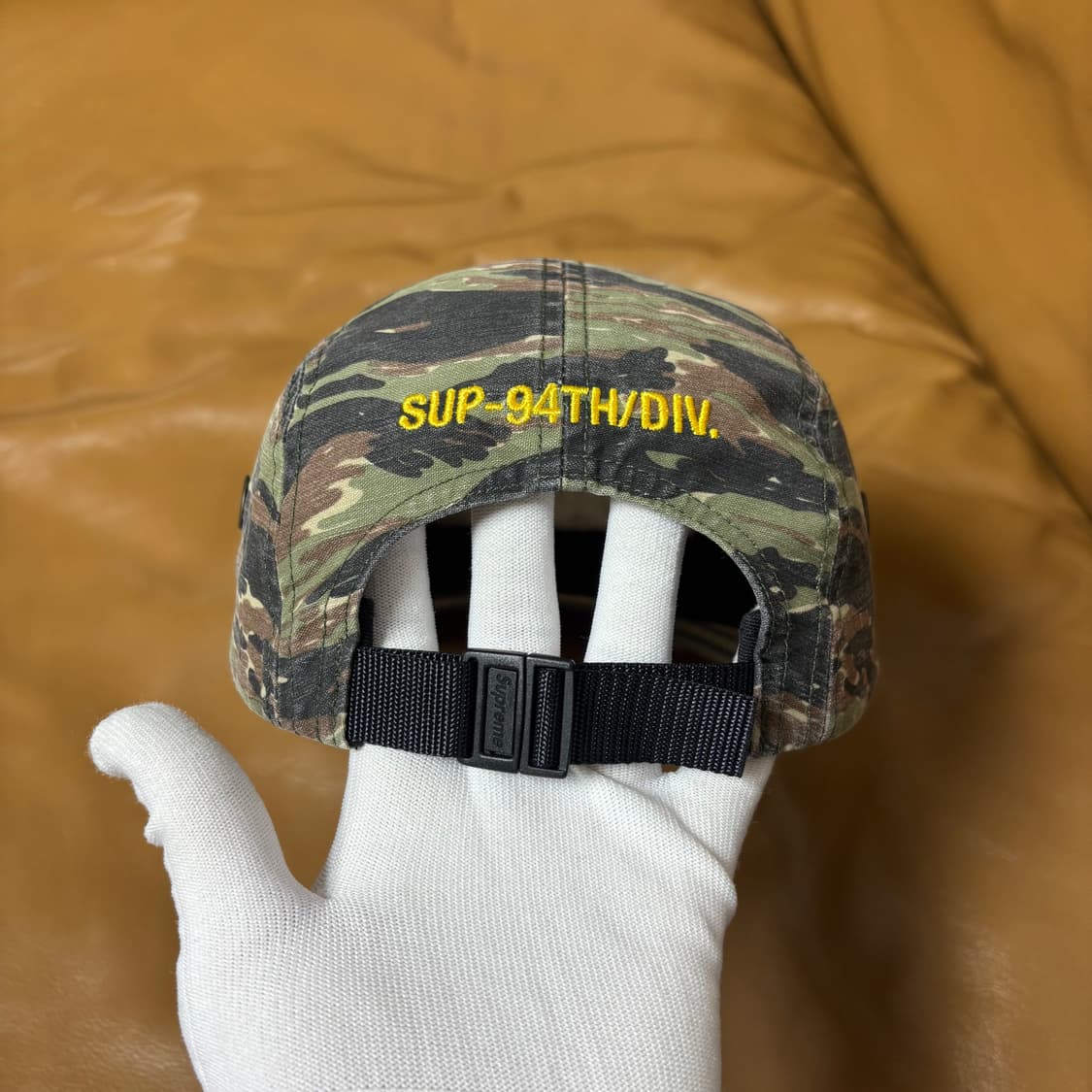 슈프림 캠프캡 모자 박스로고 24ss 타이거 카모 올리브 상품이미지7