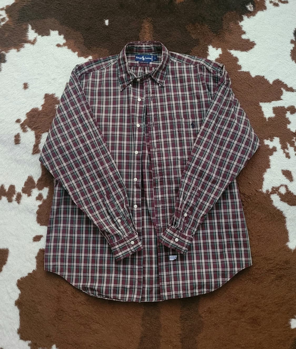 폴로 랄프로렌 남성용 체크 남방(L/XL) 상품이미지6