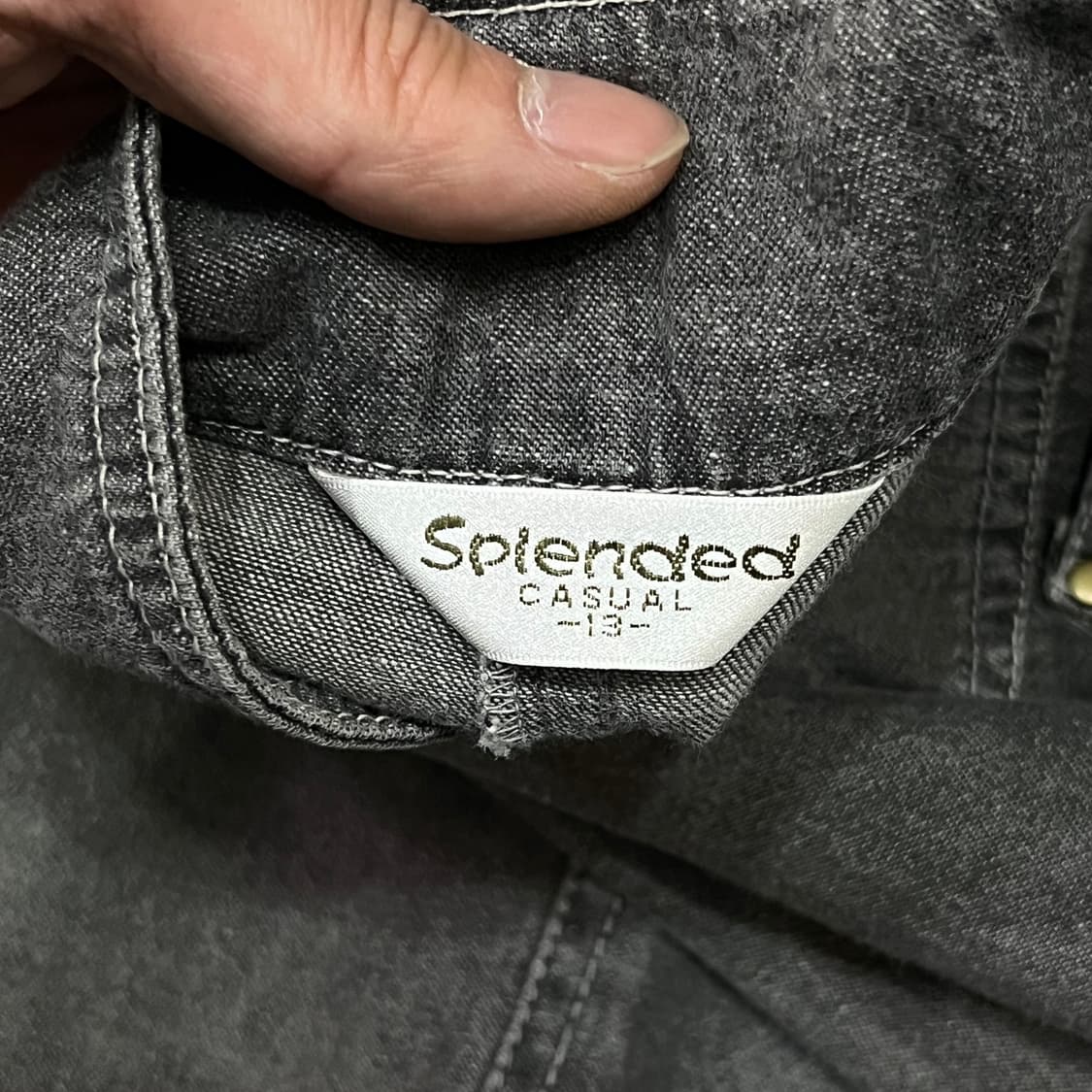  Splended Casual 데님 셔츠 자켓 y16423 상품이미지6