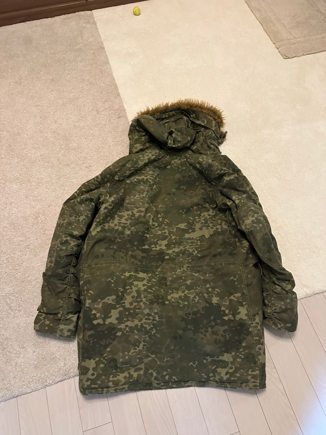 알파인더스트리 개파카 카모 상품이미지4