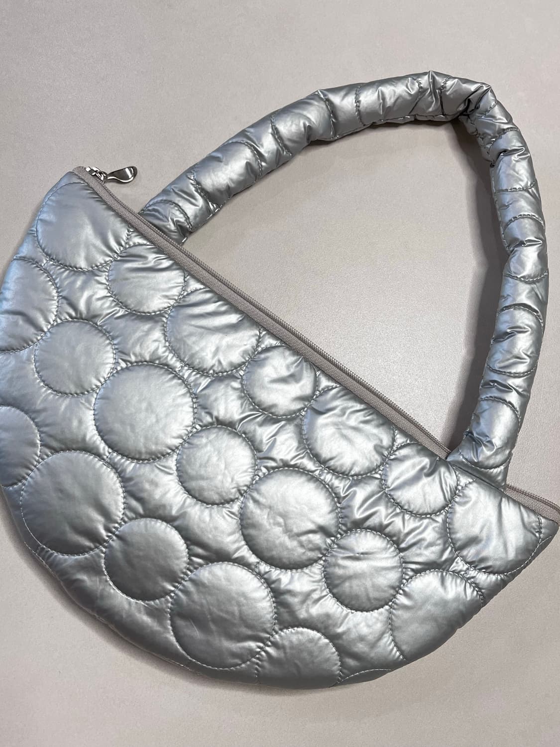 포코포스카 Poko fosca 반달 실버 숄더백 상품이미지3