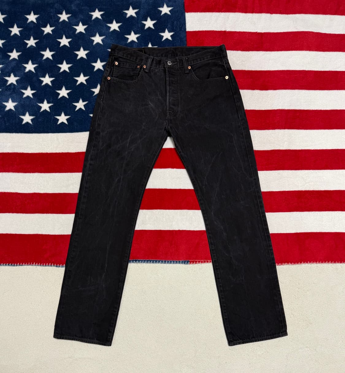리바이스501블랙진 Levis501 blacak jeans 리바이스빈티지 상품이미지1