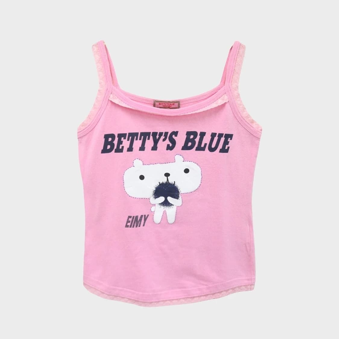 Betty's Blue Shinji Abe 키치 y2k 슬리브리스 상품이미지1