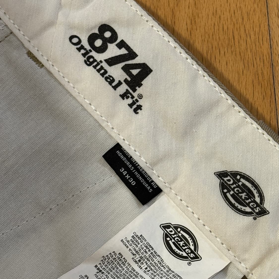 디키즈874 오리지널핏 34x30 베이지 상품이미지4