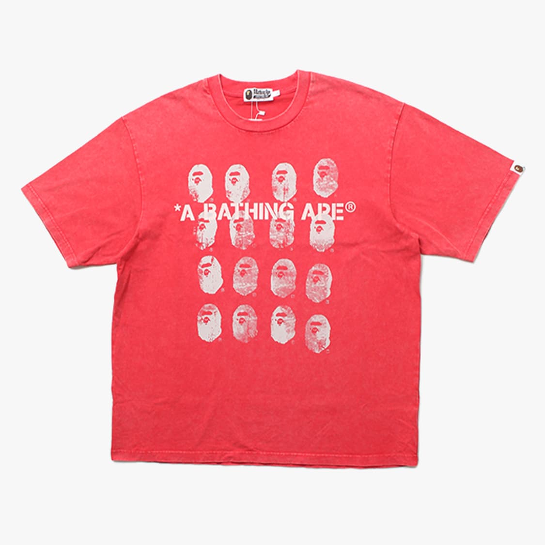  BAPE "Red T-Shirts" 상품이미지1