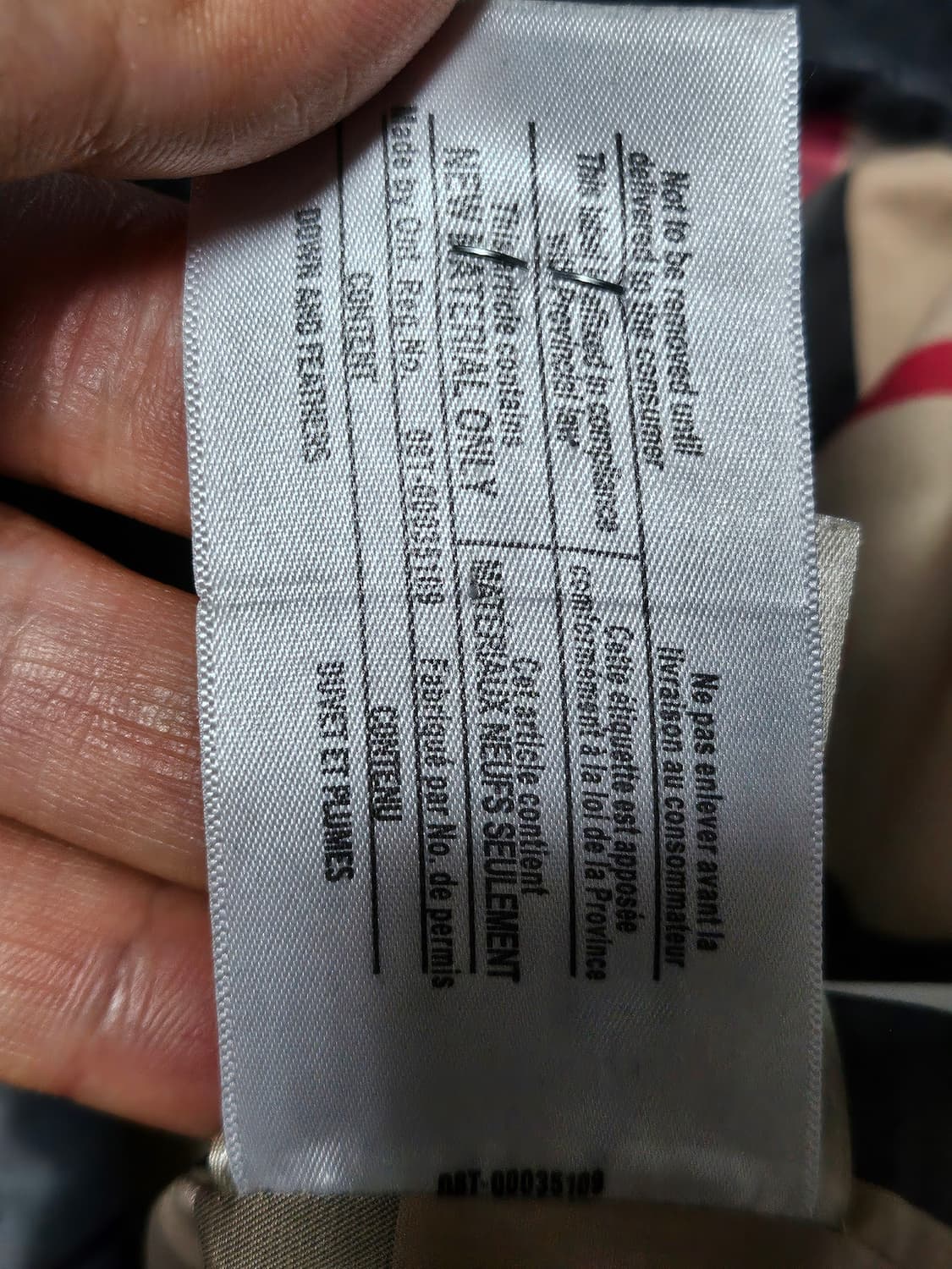 버버리 여성 구스다운 롱 패딩 M 상품이미지10