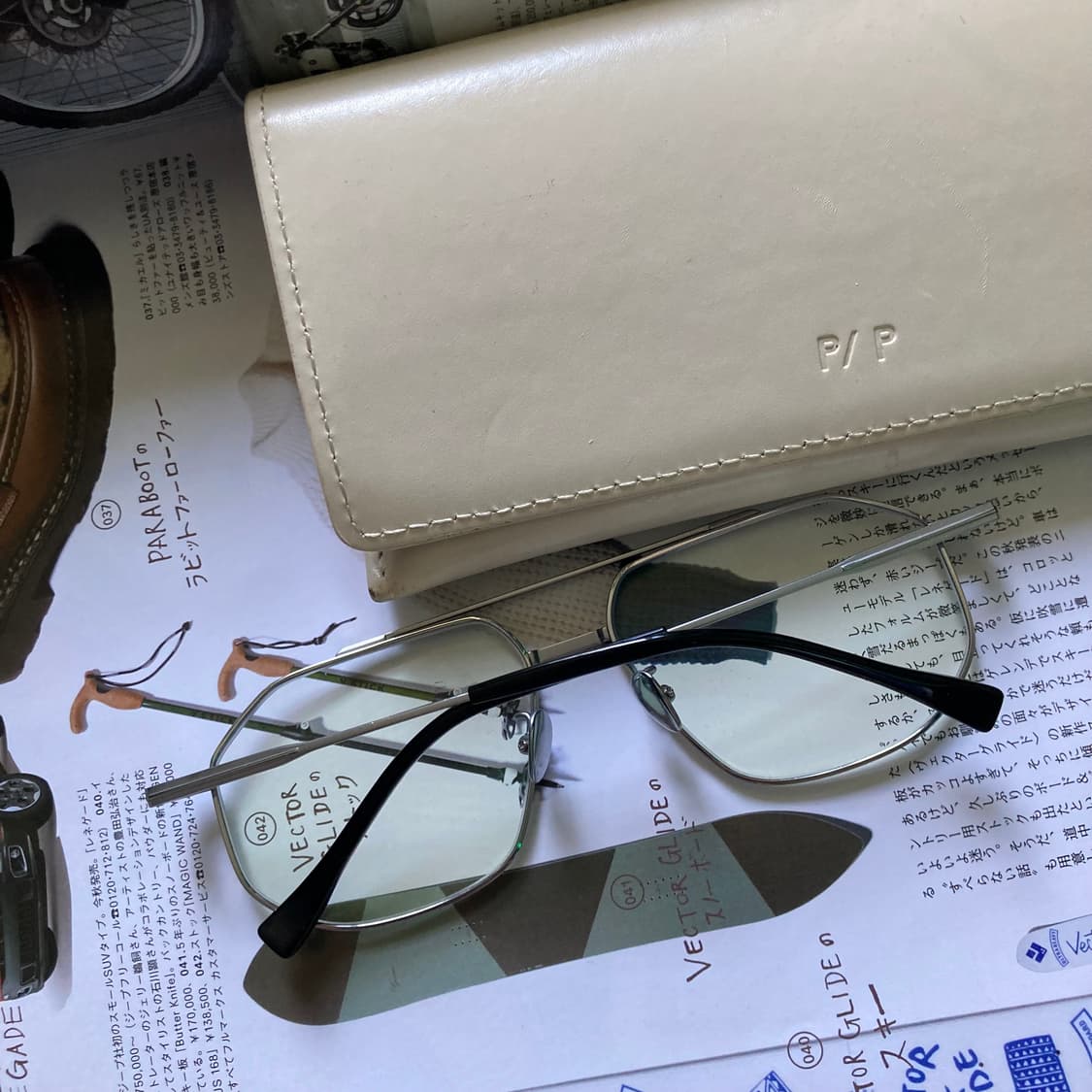 프로젝트 프로덕트 FS14 CMWG 실버 은테 프레임 안경 상품이미지4