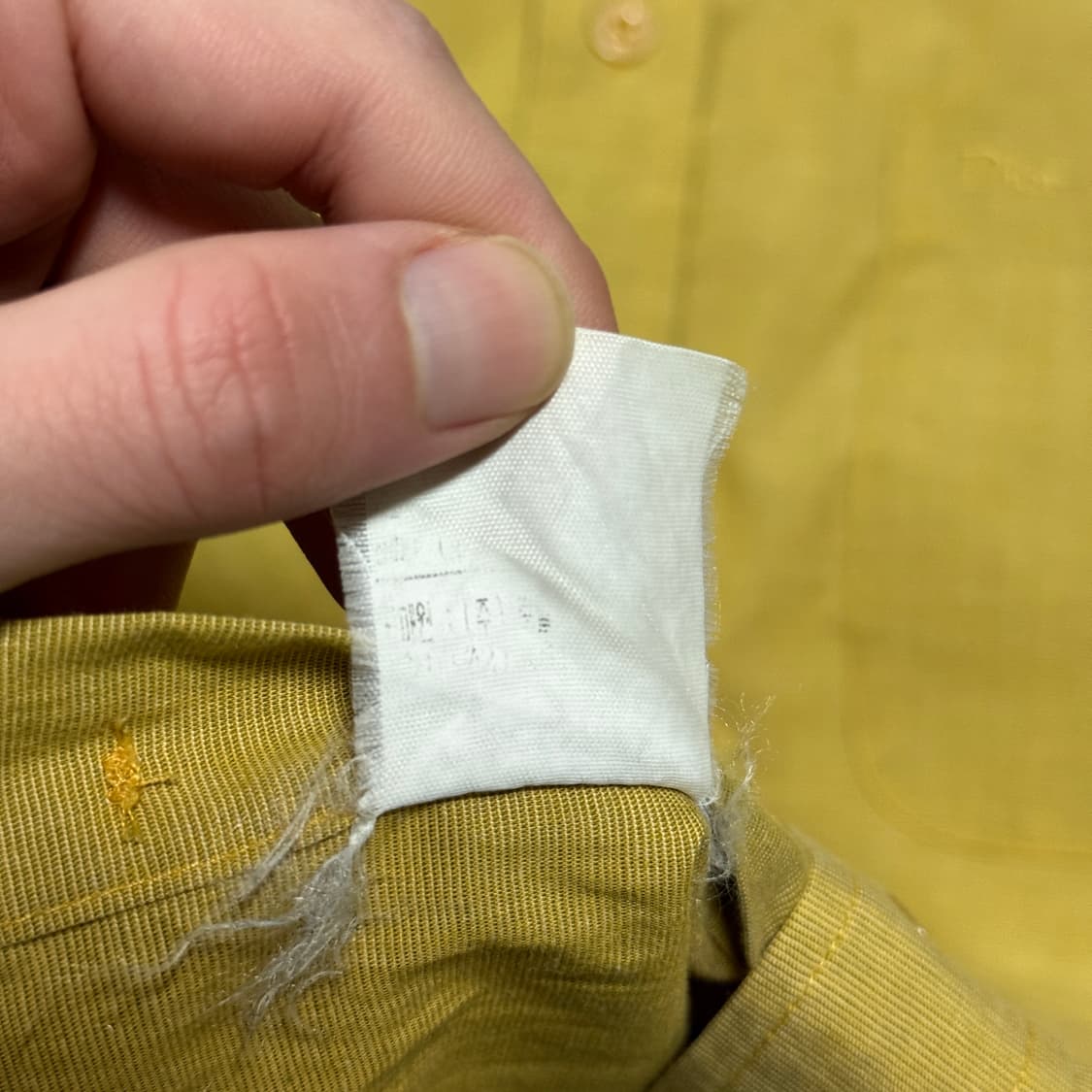 00s 크리스찬 디올 원 포켓 자수 로고 클래식 긴팔 셔츠 상품이미지5