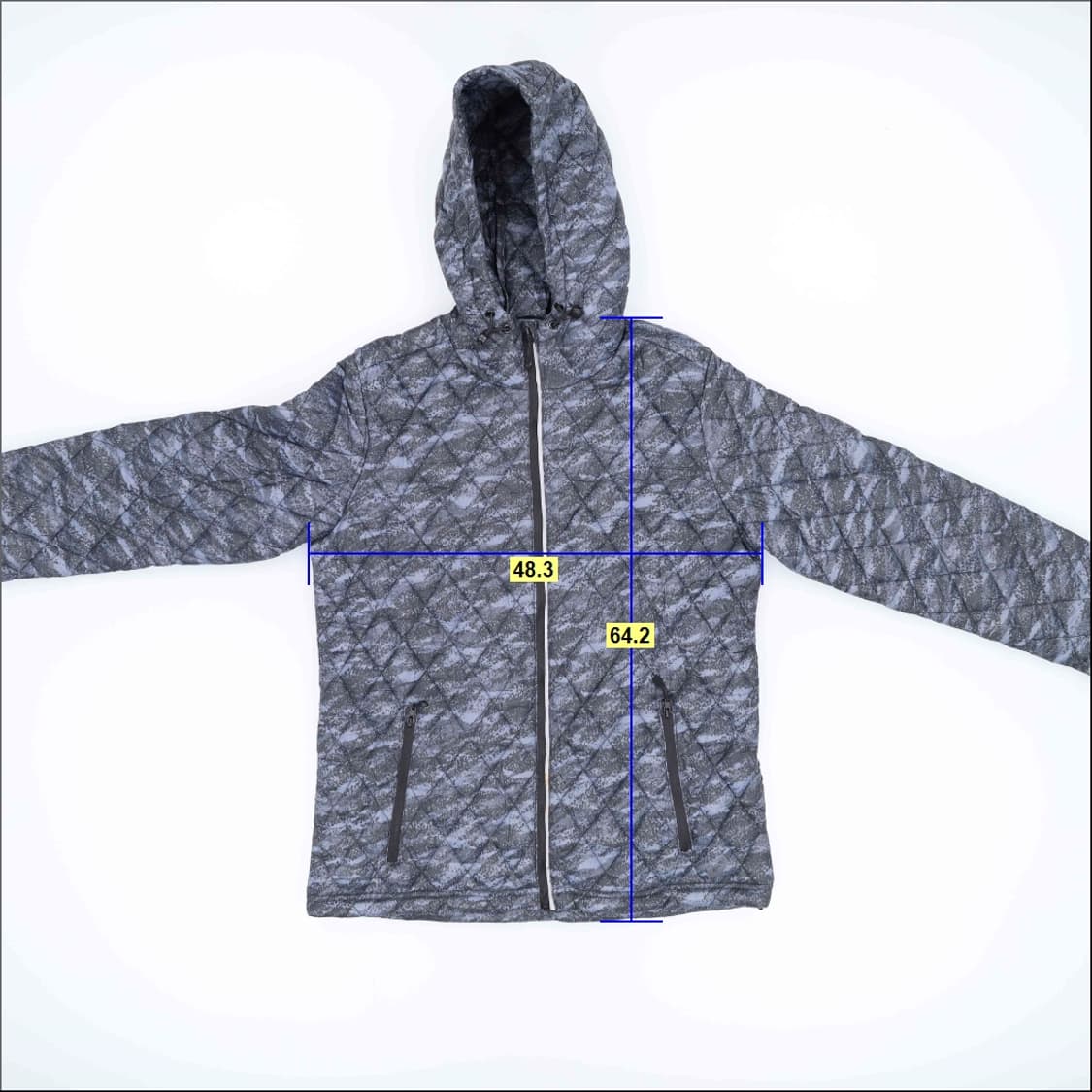 [S] 아식스 여성 경량 후드패딩0106H1 상품이미지7